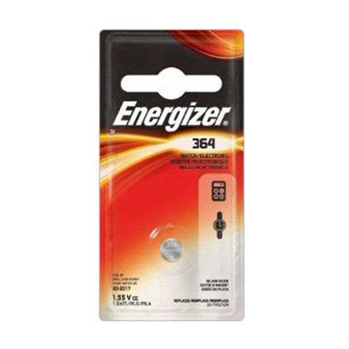 Energizer Zero Mercury 1.5V Watch Battery, 364Bpz - 6 Ea